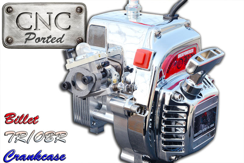 6274 7.5hp CNC Ported Full Mod Zenoah 30.5cc 4 Bolt Engine O