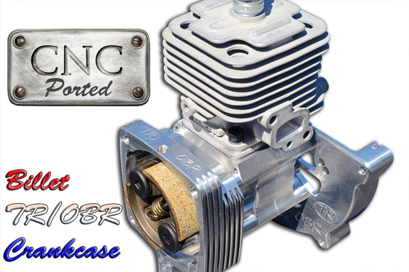 6209 - CNC Ported Full Mod Zenoah 30.5cc 4 Bolt Long Block